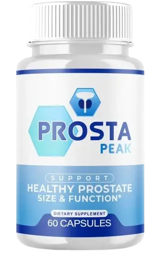 Prosta Peak capsules supporting prostate health and vitality